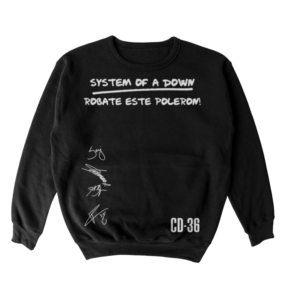 Poleron System of a Down - Robate esta Poleron