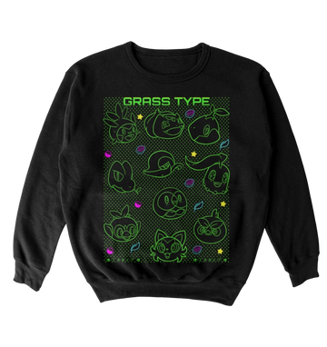 Poleron Pokemon - Iniciales Planta