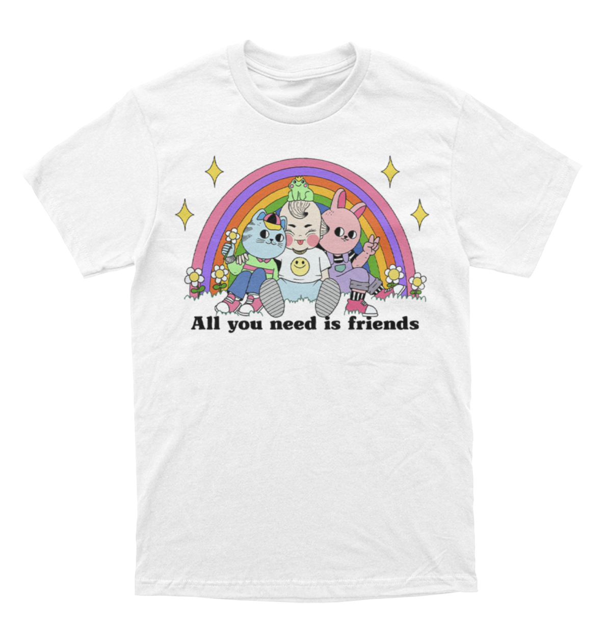 Polera Kewpie - All you need is friends
