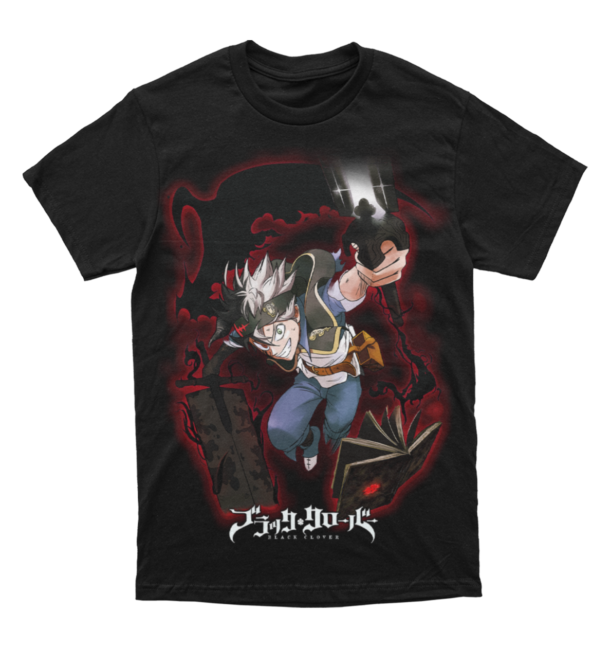Polera Black Clover - Black Asta