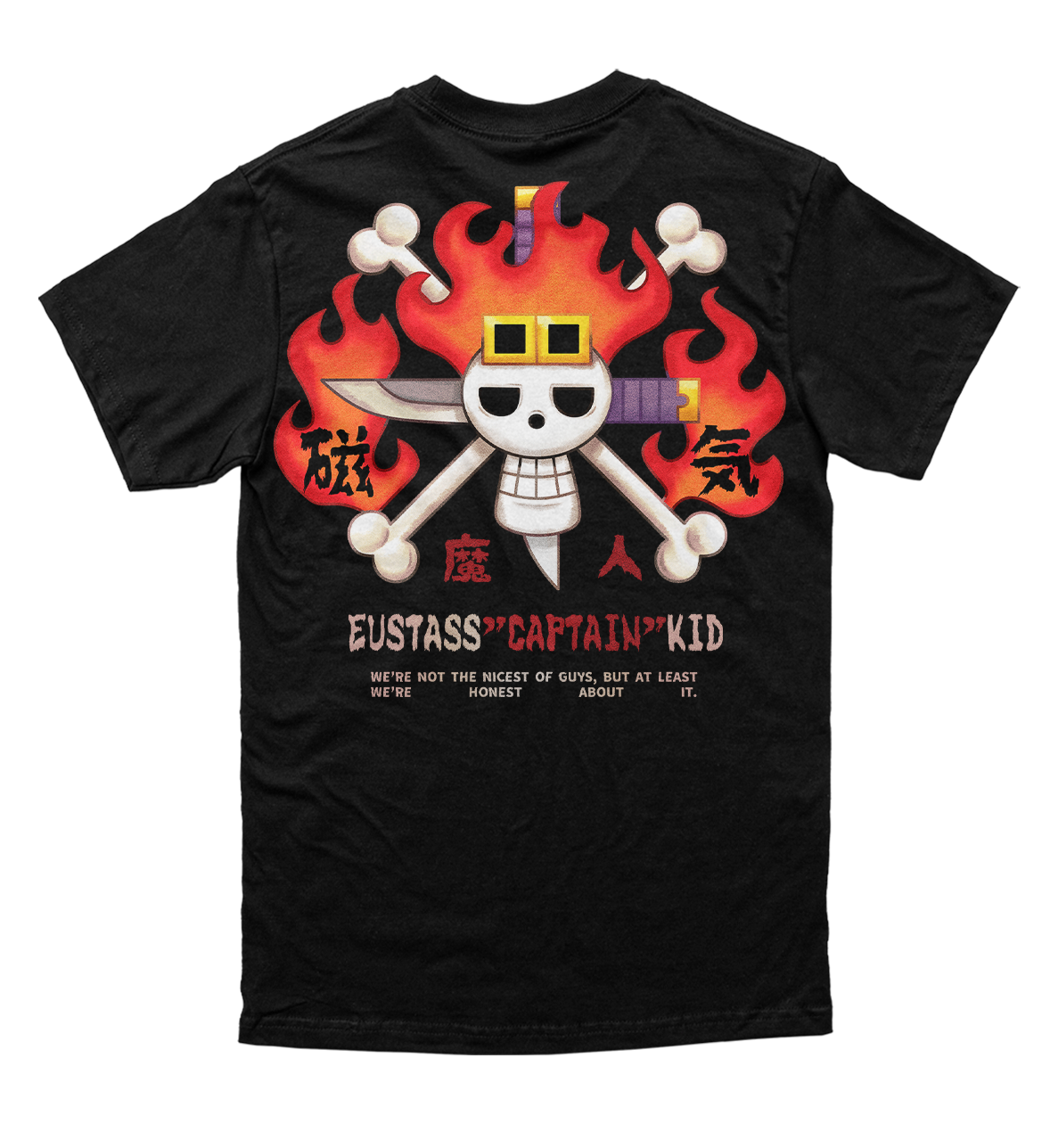 Polera One Piece - Uniforme Piratas Kidd