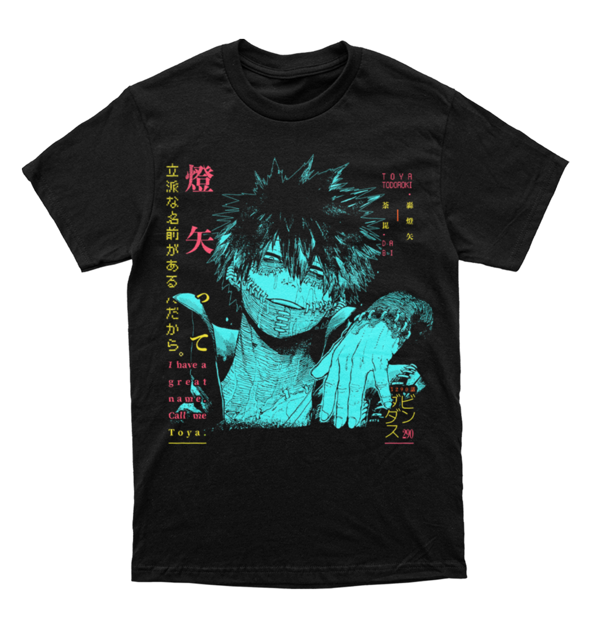 Polera My Hero Academia - Dabi