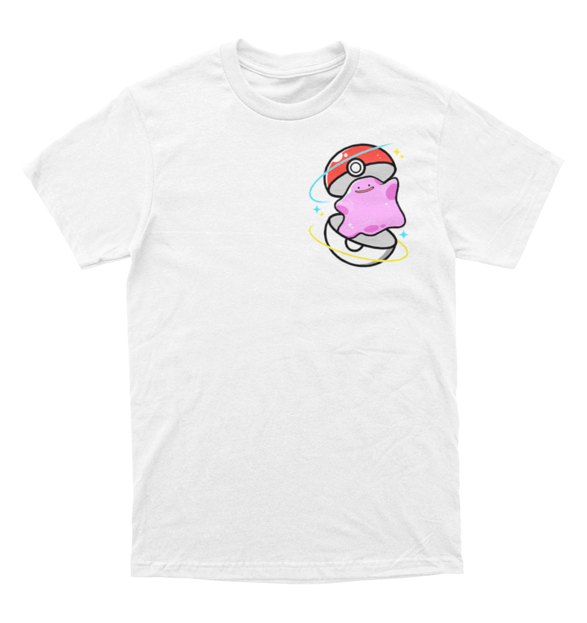 Polera Pokemon - Ditto en Pokebola