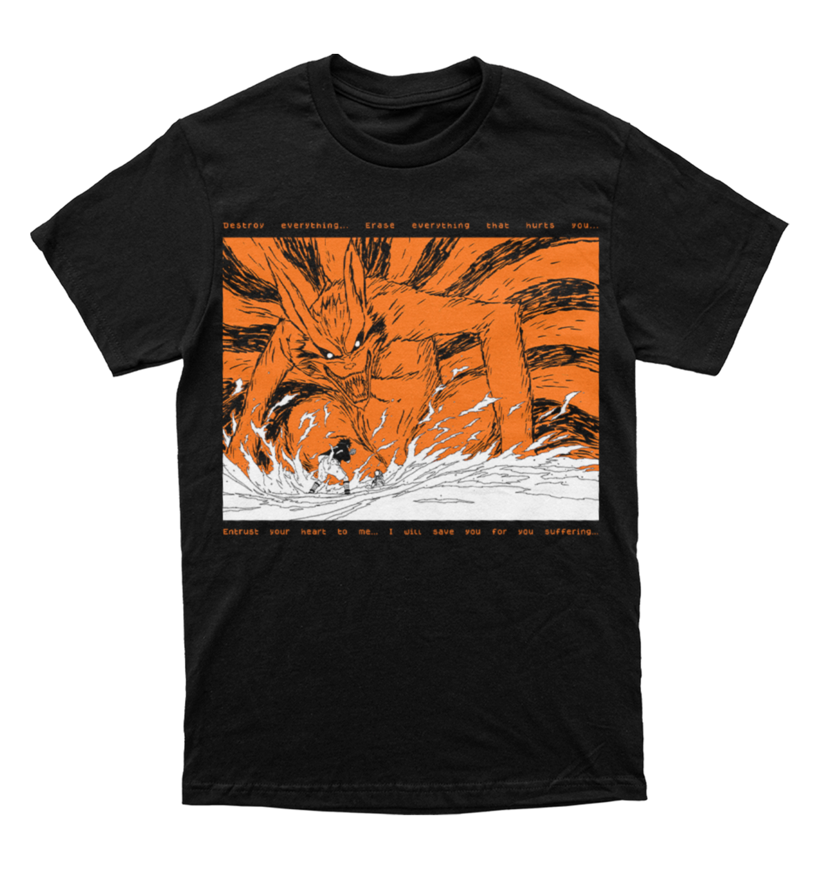 Polera Naruto - Kurama