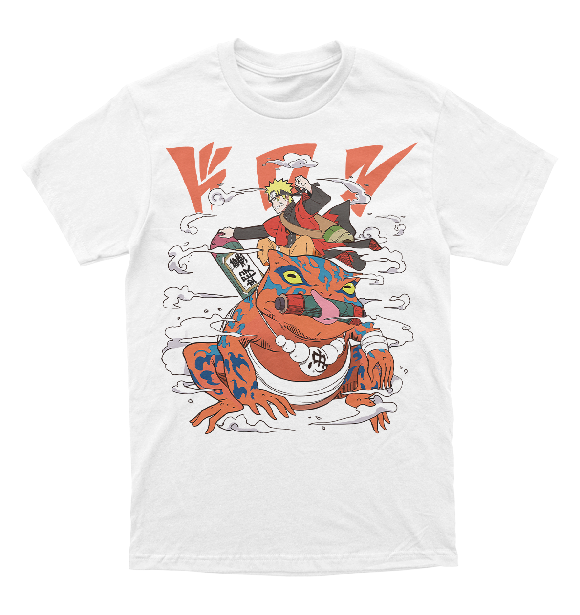 Polera Naruto -  Naruto Uzumaki & Gama