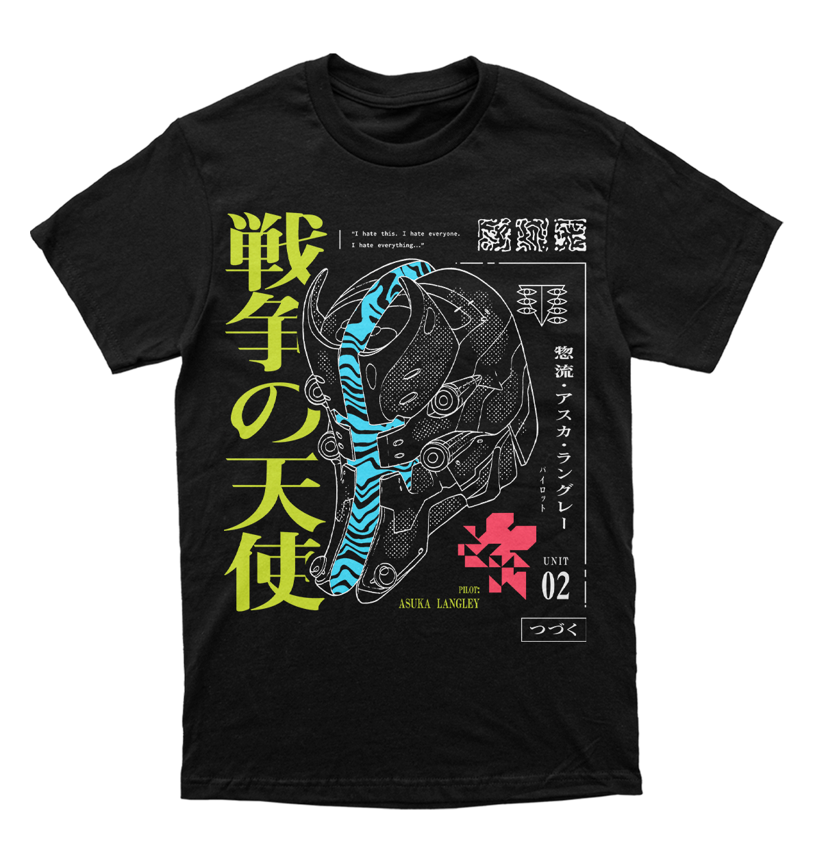 Polera Evangelion - Eva 02