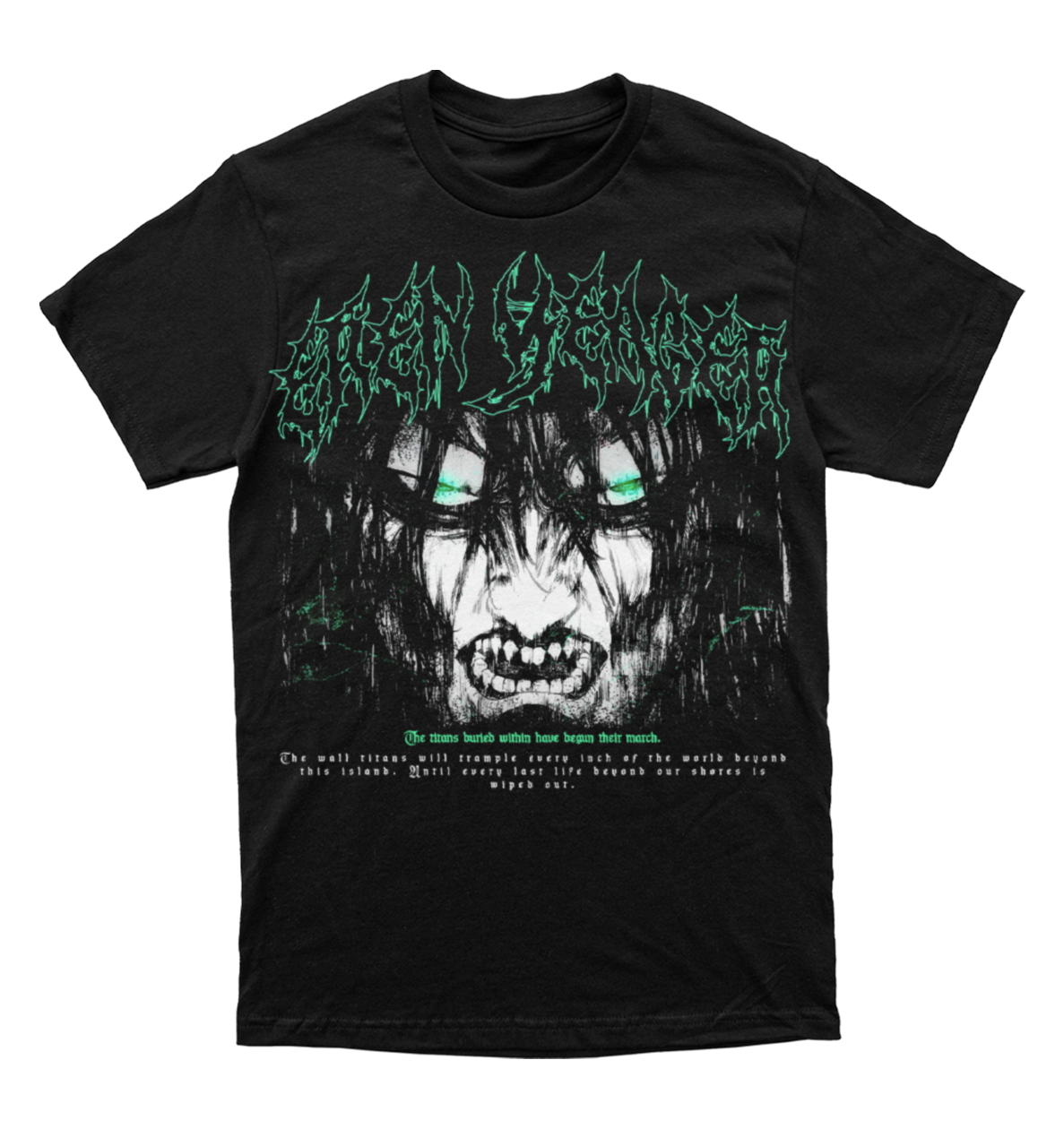 Polera Shingeki no Kyojin - Titan Fundador