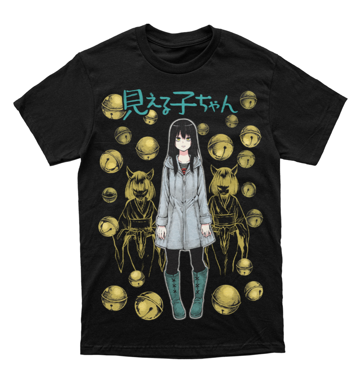 Polera Mieruko-Chan - Espiritus del santuario