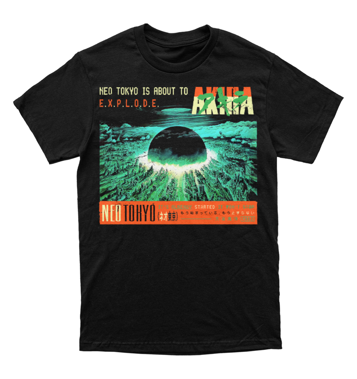 Polera Akira - Neo-Tokyo is about to e.x.p.l.o.d.e.