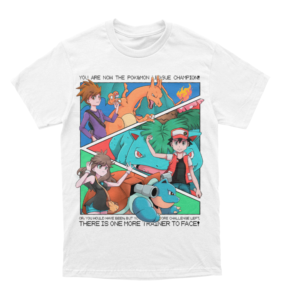 Polera Pokemon - RED & BLUE & GREEN